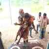 Bihar: Indo-Tibetan Border Police (ITBP) jawans deployed in Khagaria, Siwan and Saran districts help differently-abled voters at polling booths during the second phase of state assembly elections
