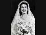 Queen Elizabeth II's diamond tiara broke in two on her wedding day