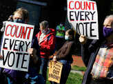 US Elections: Thousands rally to 'protect the vote'