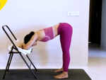 ​Uttansana or Standing Forward Bend Pose