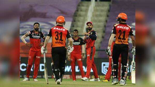 IPL 2020, Eliminator: Royal Challengers Bangalore vs Sunrisers Hyderabad