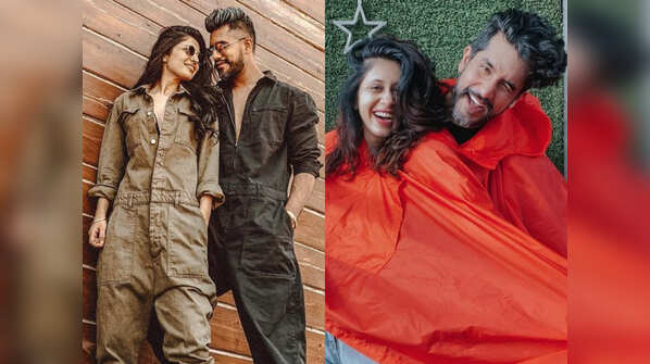Kishwer Merchant and Suyyash Rai