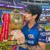 Article image for: MI players and their wives and girlfriends celebrate 2020 <i class="tbold">ipl victory</i>