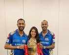 MI players celebrate 2020 IPL victory with their wives and girlfriends
