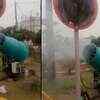 Article image for: Air pollution: Anti-smog gun installed at Noida Sector 6