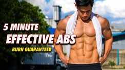 
5 minute effective abs workout
