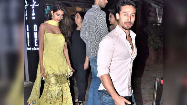 Tiger Shroff and Disha Patani