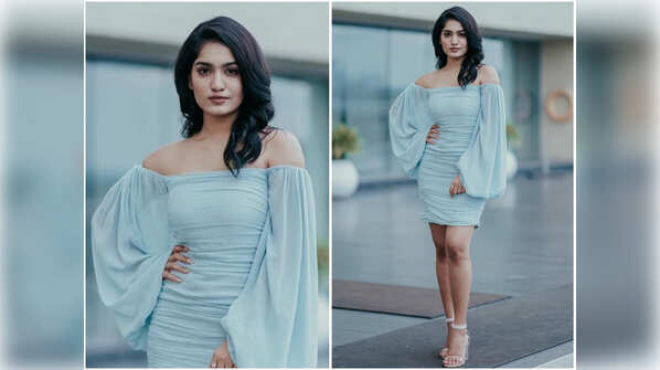Photo: Saniya Iyappan looks absolutely stunning in a chic dress