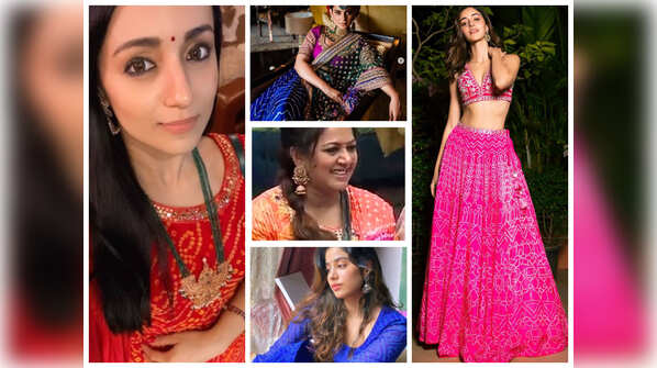 Trisha to Kangana Ranaut: Celebs who went the bandhani way this festive season