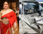 Actor turned politician Khushbu Sundar shares her shocking car accident pictures on social media