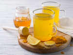 ​Concoction 4: Lemon water with ginger, cinnamon, turmeric, black pepper and raw honey