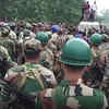 Article image for: Locals stage protest against rehabilitation of Bru refugees from Mizoram, torch vehicles