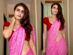 The pink and red combo