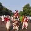 Article image for: Harekrushna Mahatab birth anniversary: Artists display traditional martial arts in Bhubaneswar
