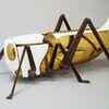 A grasshopper shaped wine cooler from France