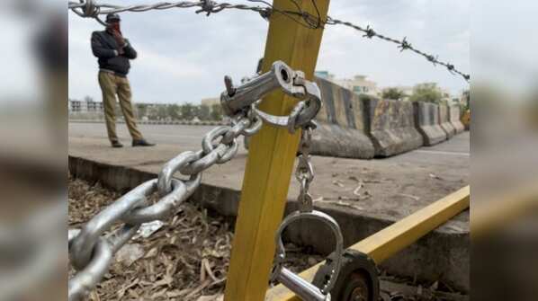 'Delhi Chalo': Farmers protest at Delhi-Haryana border