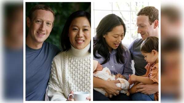 Mark Zuckerberg and Priscilla Chan
