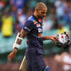 India lose in-form Dhawan early