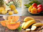 ​Mango, pineapple, melon and bananas