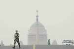 Braving haze & dust