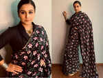 ​Blush sari
