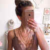 shirt and bralette look
