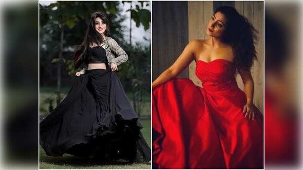 Fab in black and red