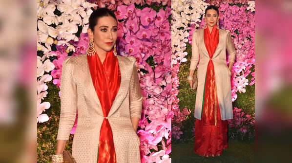 Sari with a jacket