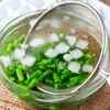 ​Blanching veggies