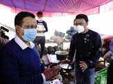 Delhi CM meets farmers at Singhu border; supports 'Bharat Bandh'