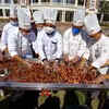 Article image for: Bhopal: Ahead of Christmas, cake mixing ceremony held at <i class="tbold">minto</i> Hall