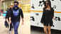 Arjun Kapoor finishes Dharamshala schedule of 'Bhoot Police'; Mouni Roy looks drop-dead gorgeous in black dress