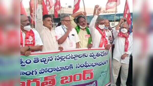 Agitating farmers call for 'Bharat Bandh' today