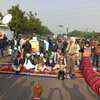 In Ambala, workers of Congress and INLD joined hands in support of farmers Bharat Bandh