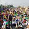 Protest at Lambi, Assembly segment of Ex-CM Prakash Singh Badal