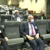 The 64 foreign seated for briefing, at Bharat Biotech in Hyderabad.