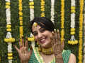 Sai Lokur's mehendi ceremony