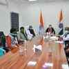 Defence Minister Rajnath Singh met leaders of Bharatiya Kisan Union (Bhanu) today