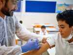 When will the kids receive the vaccine?