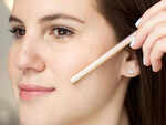 Use a brush handle as a contour guide