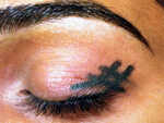 Perfect smokey eyes with a hashtag