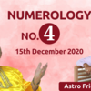 Article image for: Numerology <i class="tbold">reading</i> for Number 4: December 15, 2020
