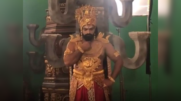 Playing King Shravana Chakravarthi was one of my Bucket list characters