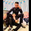 ​Gippy Grewal poses with his ‘Boss Baby’ Gurfateh Grewal
