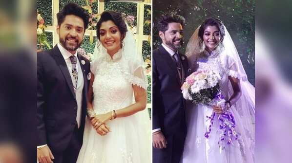Here's a look at Bengali celeb couple Devlina-Gourab Chatterjee’s star-studded reception party