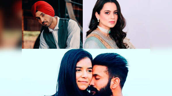 Top 5 Pollywood controversies of 2020: From Diljit Dosanjh vs Kangana Ranaut to Dilpreet Dhillon vs Amber Dhaliwal