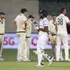 India lose Rahane, Vihari quickly