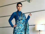 ​Turtleneck with a sari