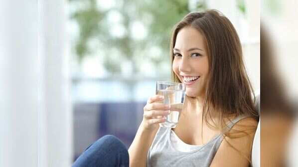 Begin your day with a glass of water