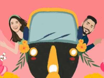 Gauahar Khan shares animated glimpse of lockdown love story with Zaid  Darbar - Bangalore Mirror